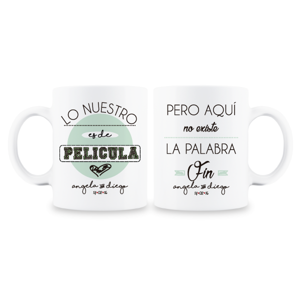 MS Regalos Personalizados | Tazas pareja personalizadas | Lo nuestro | My Sign Lima Peru