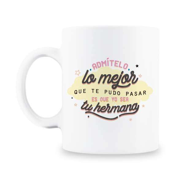 MS Regalos Personalizados | Taza personalizada | Mejor hermana | My Sign Lima Peru