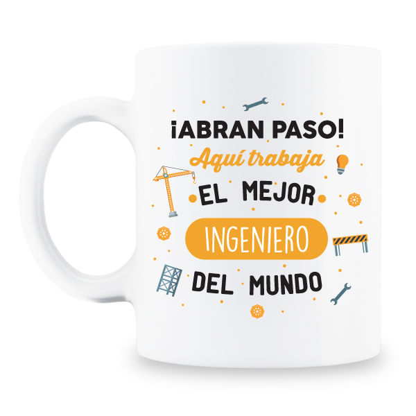 MS Regalos Personalizados | Taza Personalizada | Mejor Ingeniero | My Sign Lima Peru