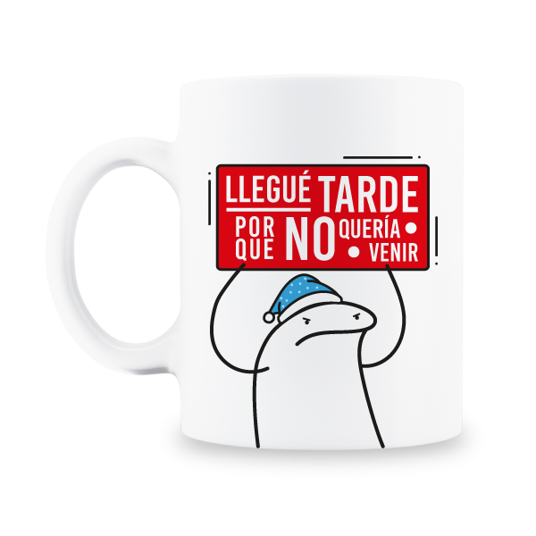 MS Regalos Personalizados | Taza personalizada | No quería venir | My Sign Lima Peru