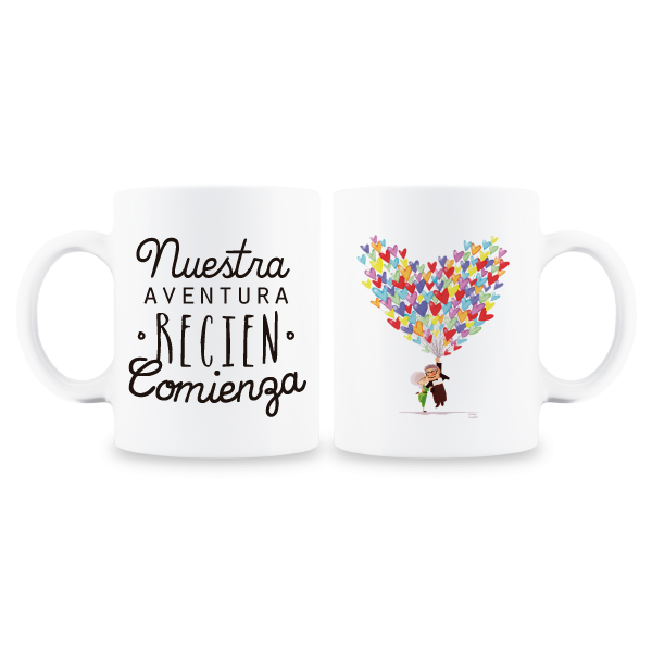 MS Regalos Personalizados | Tazas pareja personalizadas | Nuestra aventura | My Sign Lima Peru