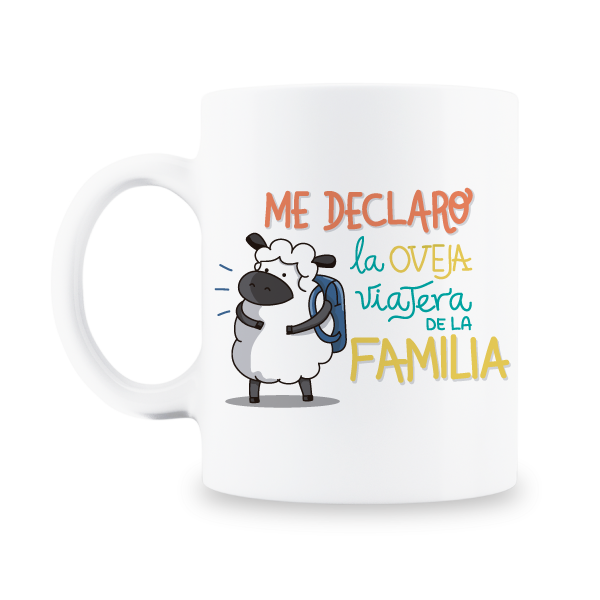 MS Regalos Personalizados | Taza personalizada | Oveja viajera | My Sign Lima Peru