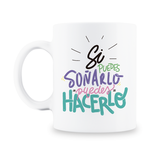 MS Regalos Personalizados | Taza personalizada | Si puedes soñarlo 02 | My Sign Lima Peru