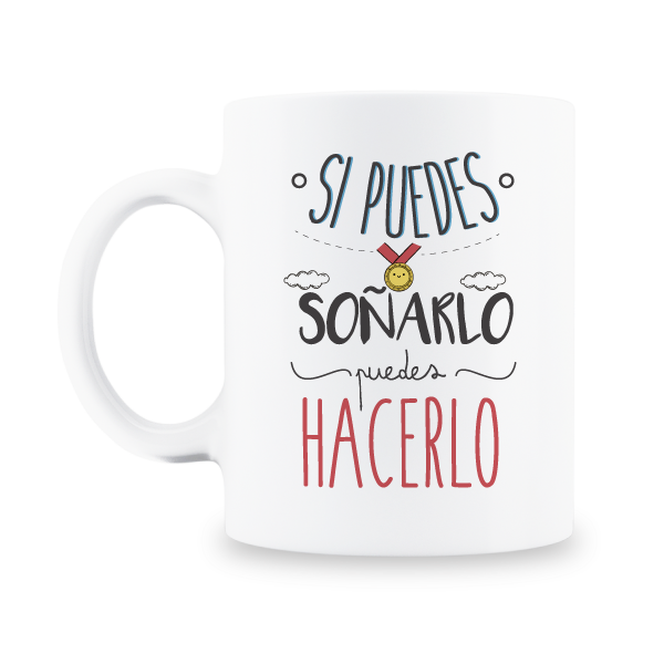 MS Regalos Personalizados | Taza personalizada | Si puedes soñarlo | My Sign Lima Peru