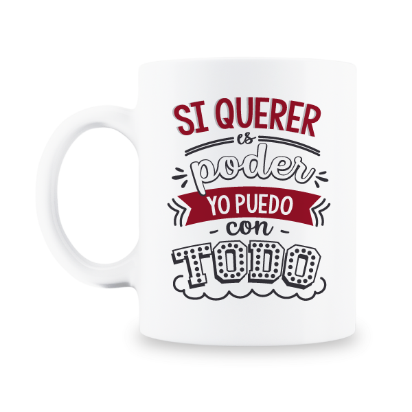 MS Regalos Personalizados | Taza personalizada | Yo puedo con todo | My Sign Lima Peru