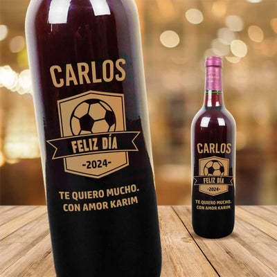 MS Regalos Personalizados | Vino Personalizado | Papá feliz día | My Sign Lima Peru