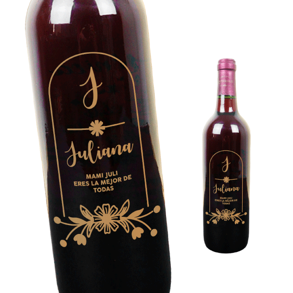 MS Regalos Personalizados | Vino Personalizado | Mami eres la mejor | My Sign Lima Peru