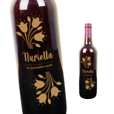 MS Regalos Personalizados | Vino Personalizado | Te quiero mami | My Sign Lima Peru