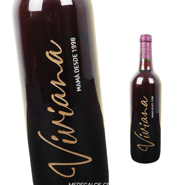 MS Regalos Personalizados | Vino Personalizado | Mamá desde | My Sign Lima Peru
