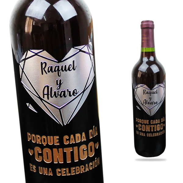 MS Regalos Personalizados | Vino Personalizado | Celebración | My Sign Lima Peru