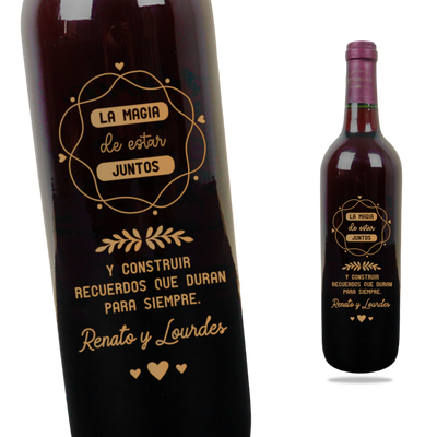 MS Regalos Personalizados | Vino Personalizado | La magia | My Sign Lima Peru