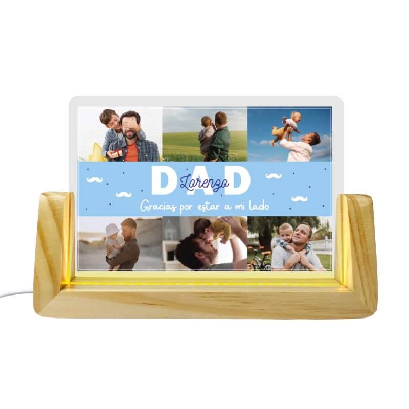 MS Regalos Personalizados | Cuadro de Luz – Dad | My Sign Lima Peru