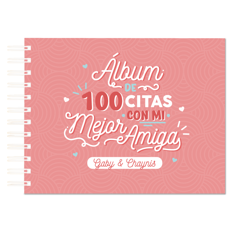 MS Regalos Personalizados | Álbum | 100 Citas Amiga | My Sign Lima Peru