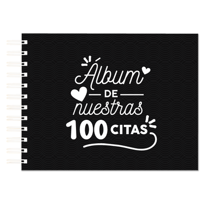 MS Regalos Personalizados | Álbum | 100 citas negro | My Sign Lima Peru