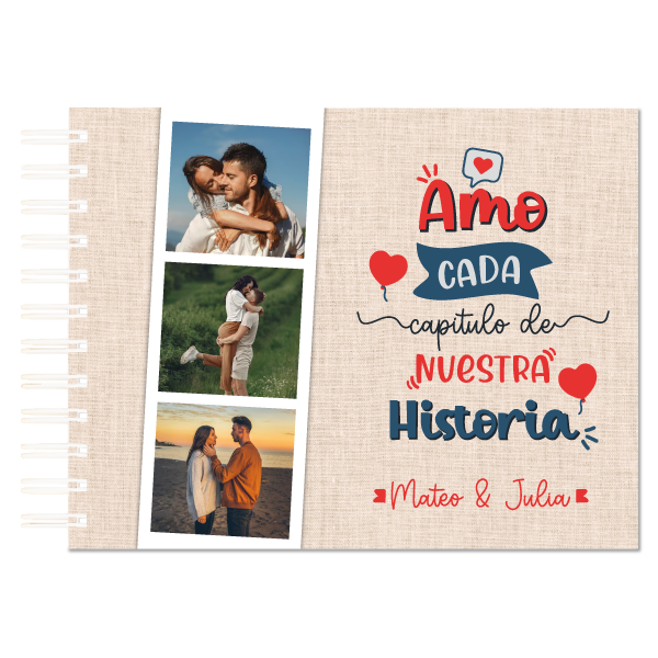 MS Regalos Personalizados | Álbum Personalizado | Amo cada capítulo | My Sign Lima Peru
