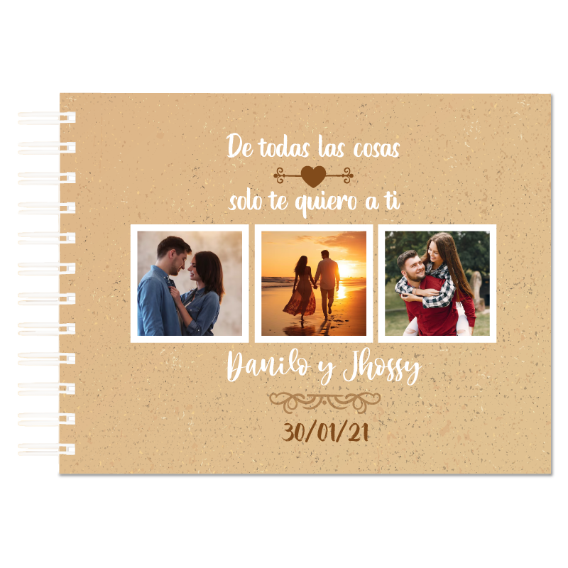 MS Regalos Personalizados | Álbum personalizado | De todas las cosas solo te quiero a ti | My Sign Lima Peru