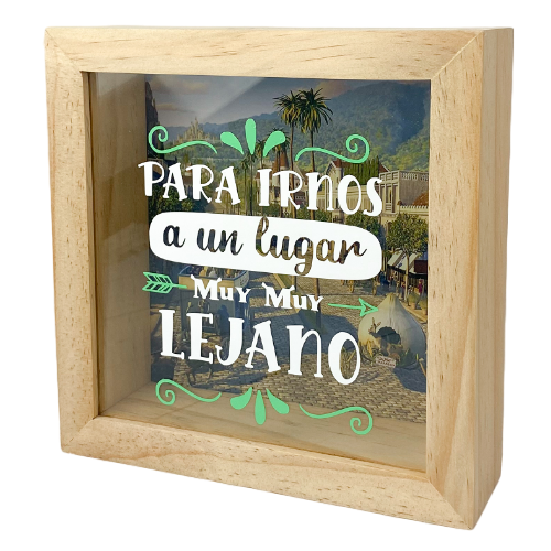 MS Regalos Personalizados | Alcancía personalizada | Para irnos a un lugar muy muy lejano | My Sign Lima Peru
