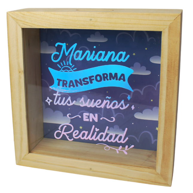MS Regalos Personalizados | Alcancía personalizada | Transforma tus sueños | My Sign Lima Peru