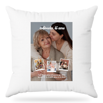 MS Regalos Personalizados | Almohada personalizada | Abuela te amo | My Sign Lima Peru