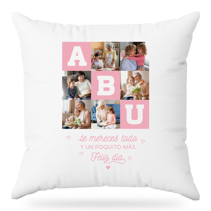 MS Regalos Personalizados | Almohada personalizada | Abu Collage | My Sign Lima Peru