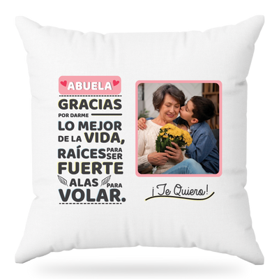 MS Regalos Personalizados | Almohada personalizada | Gracias Abuela | My Sign Lima Peru