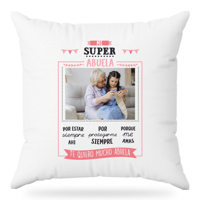 MS Regalos Personalizados | Almohada personalizada | Mi super Abuela | My Sign Lima Peru