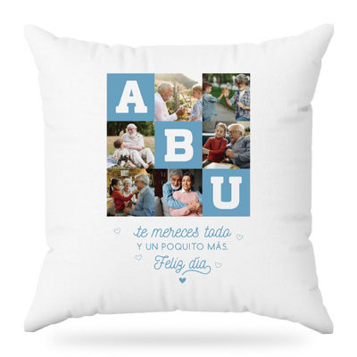 MS Regalos Personalizados | Almohada personalizada | Abuelo 02 | My Sign Lima Peru