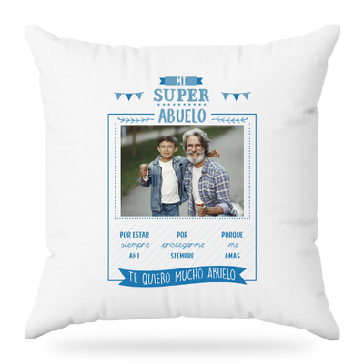 MS Regalos Personalizados | Almohada personalizada | Abuelo 07 | My Sign Lima Peru