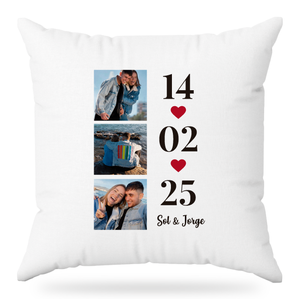 MS Regalos Personalizados | Almohada Personalizada | Fecha y Fotos | My Sign Lima Peru
