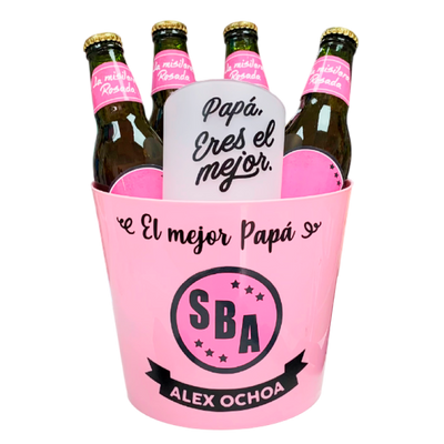 MS Regalos Personalizados | Balde Chelero | Papá Sport Boys | My Sign Lima Peru