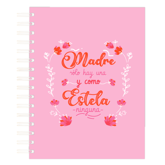 MS Regalos Personalizados | Block personalizado | Madre solo hay una | My Sign Lima Peru