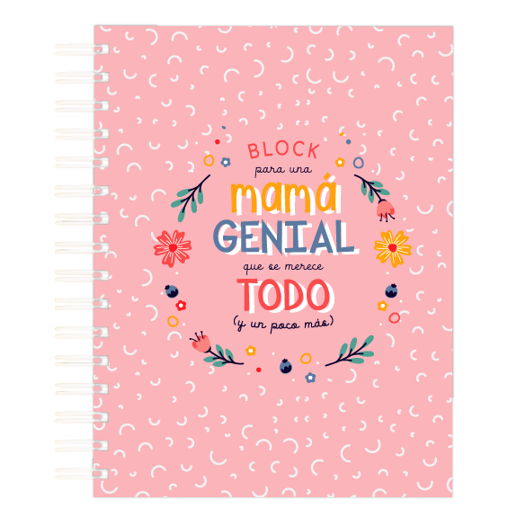 MS Regalos Personalizados | Block personalizado | Una mamá genial | My Sign Lima Peru