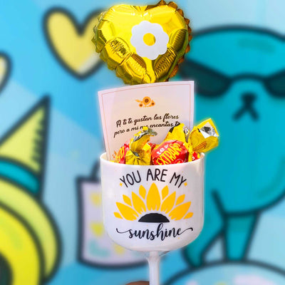 Pack Copa Gin | Flor Amarilla 02