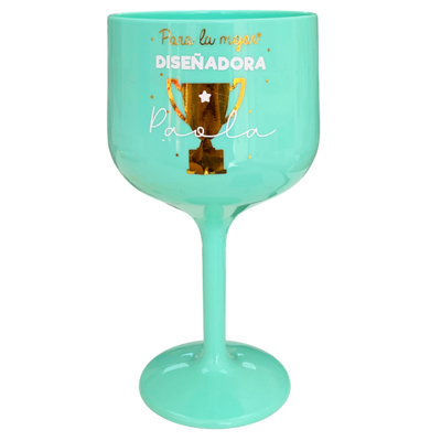 MS Regalos Personalizados | Copa Gin | Para la mejor | My Sign Lima Peru