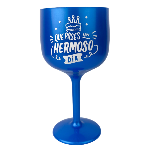 MS Regalos Personalizados | Copa Gin | Que pases un hermoso día | My Sign Lima Peru