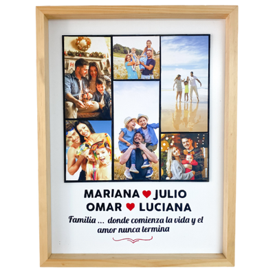 MS Regalos Personalizados | Cuadro en Piezas | Recuerdos | My Sign Lima Peru