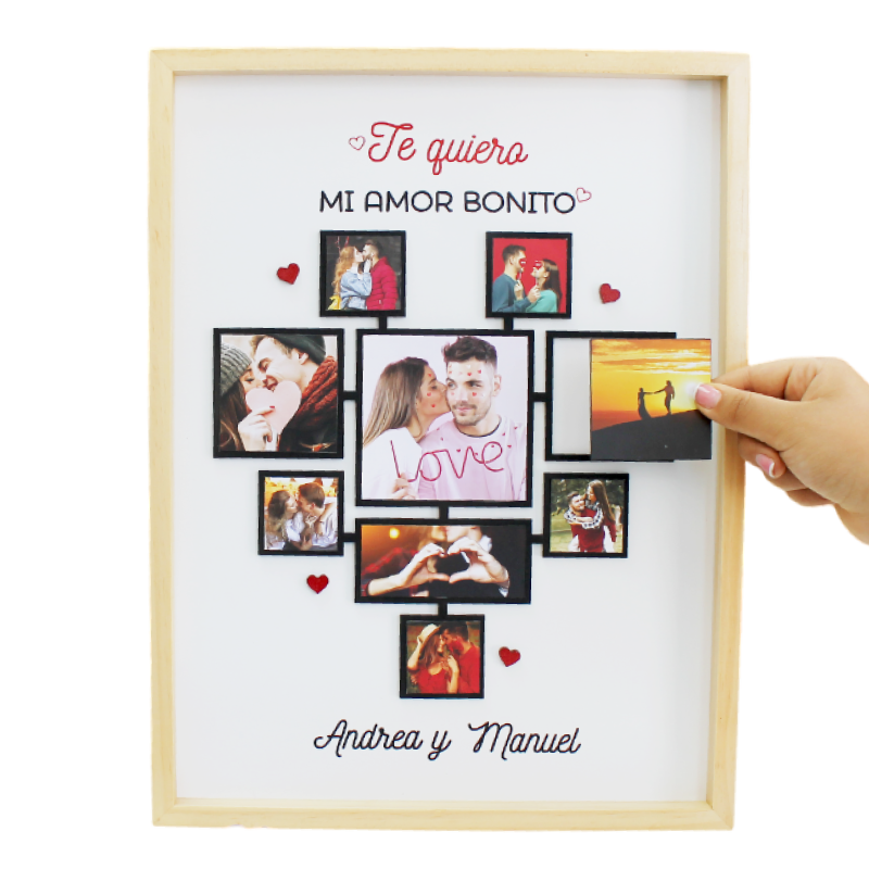 MS Regalos Personalizados | Cuadro en Piezas | Te quiero | My Sign Lima Peru