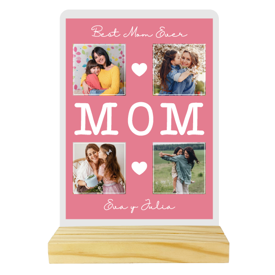 MS Regalos Personalizados | Cuadro Acrílico | Best Mom Ever | My Sign Lima Peru