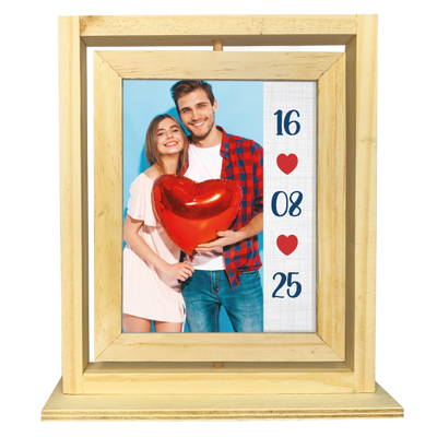 MS Regalos Personalizados | Cuadro Giratorio | Fecha | My Sign Lima Peru