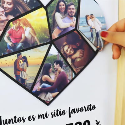 cuadro piezas corazón MS Regalos Lima Peru