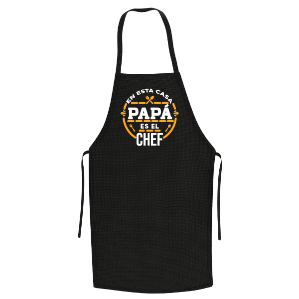 MS Regalos Personalizados | Delantal Personalizado | Papá Es el Chef | My Sign Lima Peru