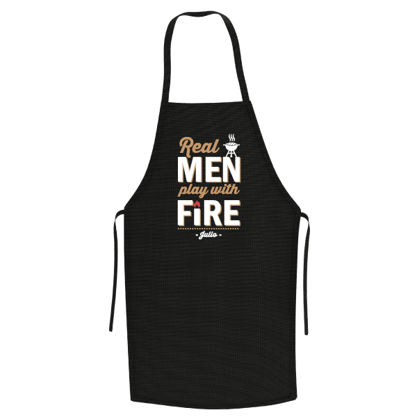 MS Regalos Personalizados | Delantal Personalizado | Real Men | My Sign Lima Peru