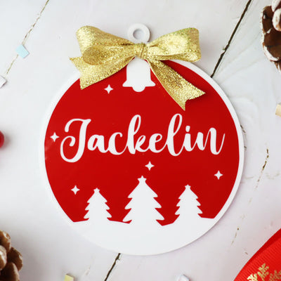 MS Regalos Personalizados | Esfera Personalizada | Acrílico Navidad Nombre | My Sign Lima Peru