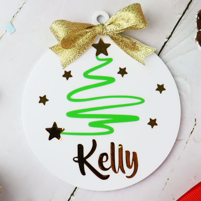 MS Regalos Personalizados | Esfera Personalizada | Acrílico Blanco 01 | My Sign Lima Peru