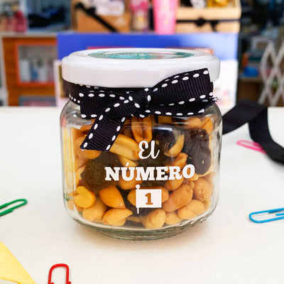 MS Regalos Personalizados | Frasco de dulces | El número 1 | My Sign Lima Peru