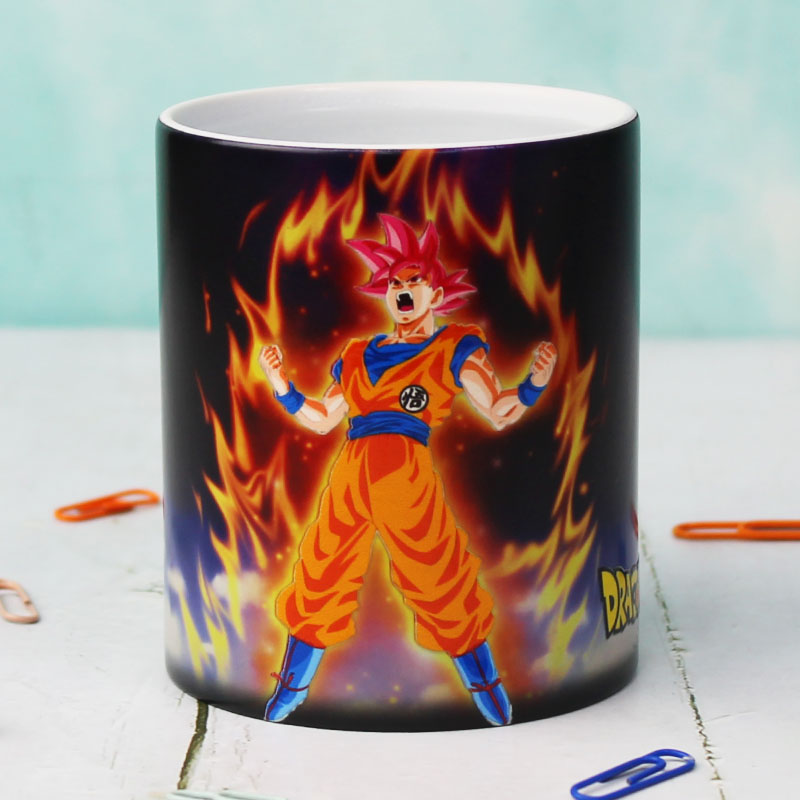 taza magica goku dragon ball - MS Regalos Lima Peru