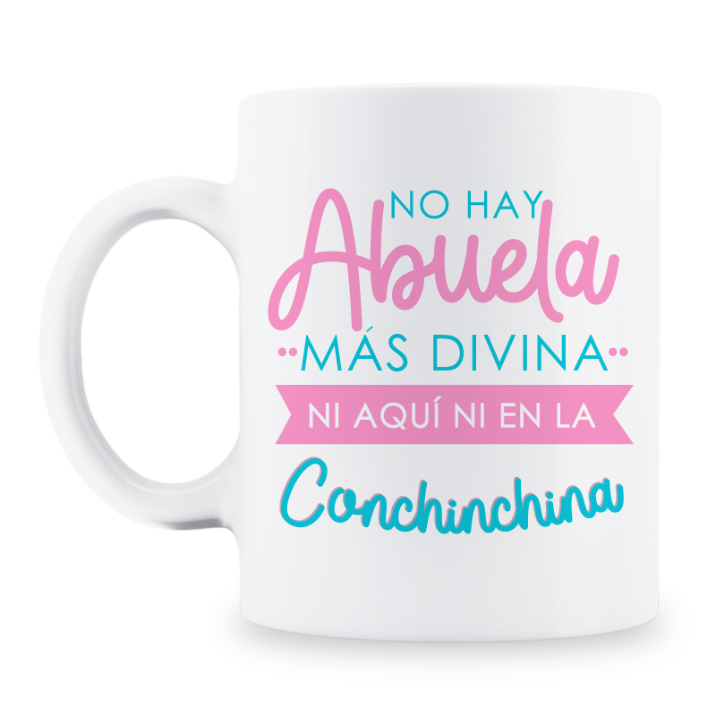 MS Regalos Personalizados | Taza Personalizada l No hay abuela más divina | My Sign Lima Peru