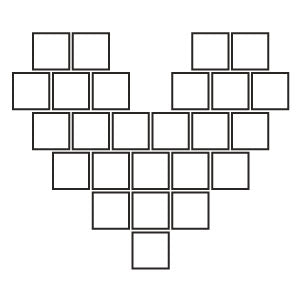 Corazón con fotos Gigante