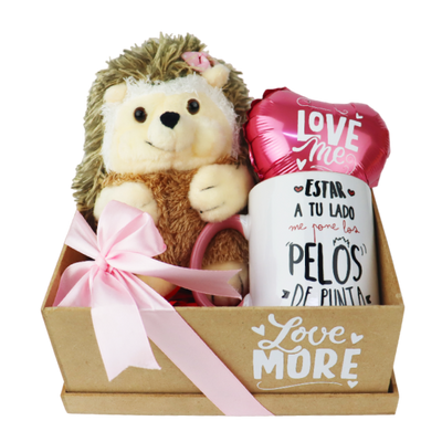 MS Regalos Personalizados | Gift Box | Erizo Estar a tu lado 2 | My Sign Lima Peru