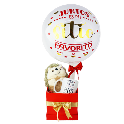 MS Regalos Personalizados | Pack Peluche | Juntos es mi sitio favorito | My Sign Lima Peru